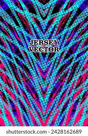 FONDO DE DISEÑO DE JERSEY ABSTRACTO DE VECTOR ÚNICO