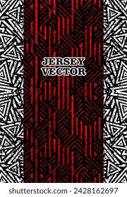 UNIQUE VECTOR ABSTRACT JERSEY DESIGN BACKGROUND