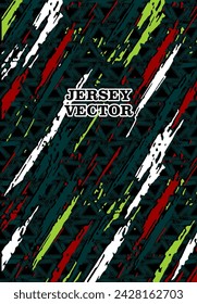 UNIQUE VECTOR ABSTRACT JERSEY DESIGN BACKGROUND