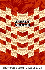 UNIQUE VECTOR ABSTRACT JERSEY DESIGN BACKGROUND