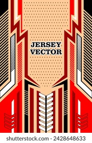 UNIQUE VECTOR ABSTRACT JERSEY DESIGN BACKGROUND