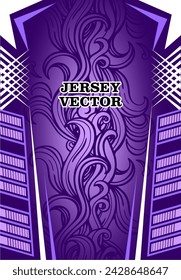 UNIQUE VECTOR ABSTRACT JERSEY DESIGN BACKGROUND