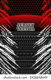 FONDO DE DISEÑO DE JERSEY ABSTRACTO DE VECTOR ÚNICO