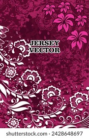 UNIQUE VECTOR ABSTRACT JERSEY DESIGN BACKGROUND