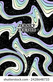 UNIQUE VECTOR ABSTRACT JERSEY DESIGN BACKGROUND