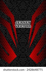 FONDO DE DISEÑO DE JERSEY ABSTRACTO DE VECTOR ÚNICO