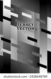 UNIQUE VECTOR ABSTRACT JERSEY DESIGN BACKGROUND