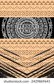 FONDO DE DISEÑO DE JERSEY ABSTRACTO DE VECTOR ÚNICO