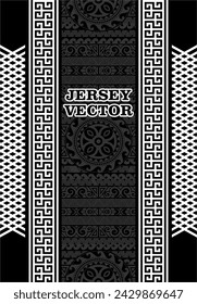 UNIQUE VECTOR ABSTRACT JERSEY DESIGN BACKGROUND