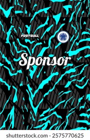 UNIQUE VECTOR ABSTRACT JERSEY DESIGN BACKGROUND FOR UNIFORM SPORT TEAM