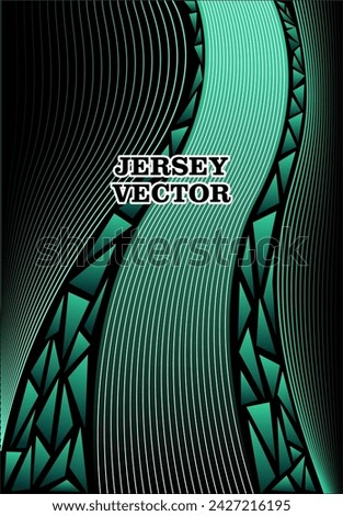 UNIQUE VECTOR ABSTRACT JERSEY DESIGN BACKGROUND