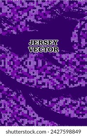 UNIQUE VECTOR ABSTRACT JERSEY PATTERN BACKGROUND