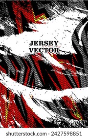 UNIQUE VECTOR ABSTRACT JERSEY PATTERN BACKGROUND