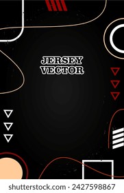 UNIQUE VECTOR ABSTRACT JERSEY PATTERN BACKGROUND