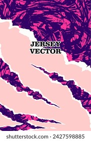 UNIQUE VECTOR ABSTRACT JERSEY PATTERN BACKGROUND