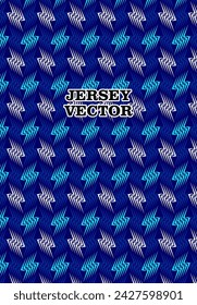UNIQUE VECTOR ABSTRACT JERSEY PATTERN BACKGROUND