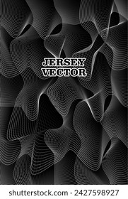 UNIQUE VECTOR ABSTRACT JERSEY PATTERN BACKGROUND