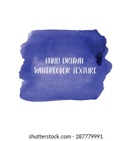 Unique vector background. Hand drawn watercolor vector textures.