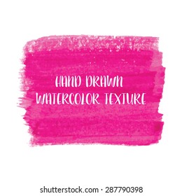 Unique vector background. Hand drawn watercolor vector textures.