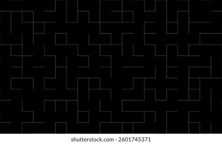A unique vector background showcases chaotic lines that intertwine into a labyrinth pattern, forming a complex, artistic, and mesmerizing composition for contemporary graphic designs and branding.

