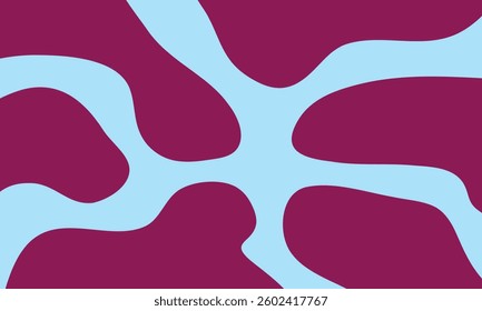 A unique vector background showcases vibrant liquid abstract patterns blending seamlessly, forming a fluid, modern, and stylish composition perfect for contemporary designs and artistic visuals.

