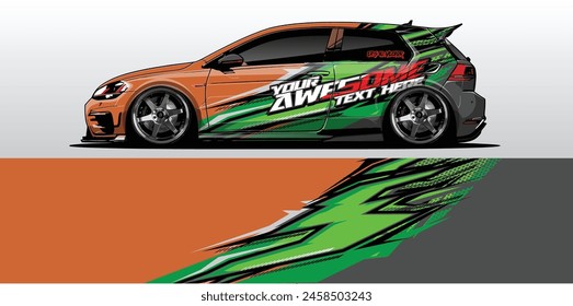 Unique Vektorgrafik Car Wrap Designs: Entfesseln Sie Ihre Kreativität