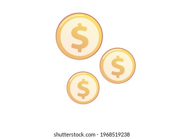 An unique vector of dollar design.