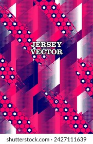 UNIQUE VECTOR JERSEY DESIGN BACKGROUND 