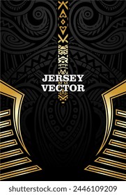 unique vector jersey design for sublimation