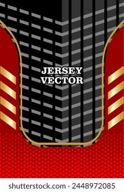 Einzigartige Vektorgrafik Jersey für Sportbekleidung Hintergrund