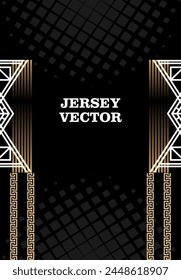 jersey de Vector único para el fondo de sublimación