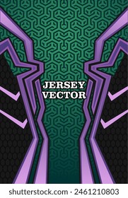 unique vector jersey for sublimation background