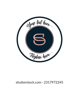 EINZIGARTIGER VEKTORLOGO-DESIGN-BRIEF S