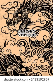 unique vector pattern for jersey design background