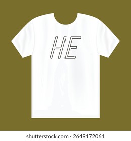 Unique VECTOR t-shirt design featuring bold, clean lines and modern style for creative fashion lovers.