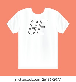Unique VECTOR t-shirt design featuring bold, clean lines and modern style for creative fashion lovers.