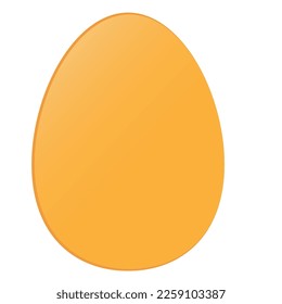 Unique and versatile design vector of an egg. The egg symbolizes new beginnings, potential, and nourishment, making it a perfect representation for various industries such as food, agriculture, etc.