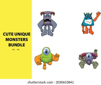 Unique and very scary monsters