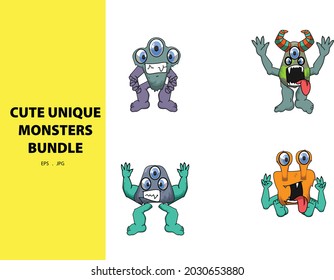 Unique and very scary monsters