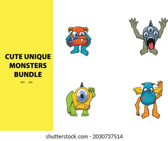 Unique and very scary monsters