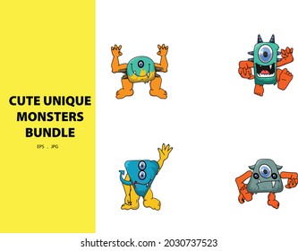 Unique and very scary monsters