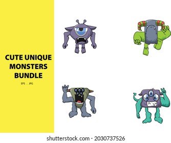 Unique and very scary monsters