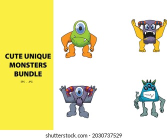Unique and very scary monsters
