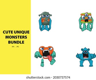 Monstruos únicos y muy aterradores