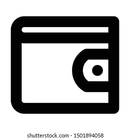 Unique wallet icon. Element of financial illustration. Signs and symbols can be used for web, logo, mobile app, UI, UX