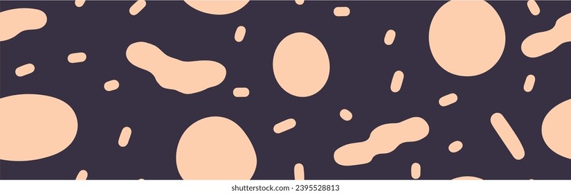 Unique wallpaper. Simple vector illustration. Geometric seamless pattern. Colorful terrazzo flooring vector seamless in modern style.