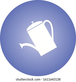 Unique Water plant Glyph Vector Icon