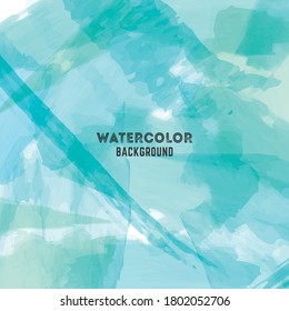 Unique Watercolor Background Vector Design
