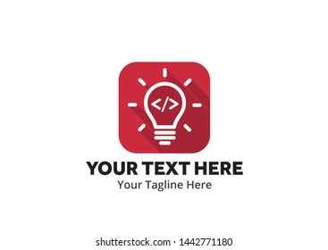 unique web developer simple logo creative design in flat style with color . web designer logo creative design for identity and community