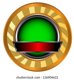 Unique a web an icon in abstract style on a white background